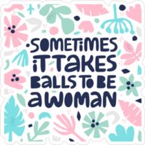 Feminist Quote Sticker