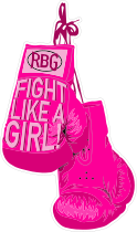 Fight Like A Girl RBG Sticker