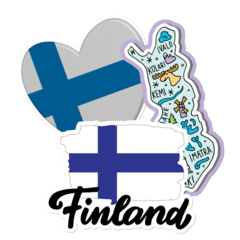 Finland Stickers