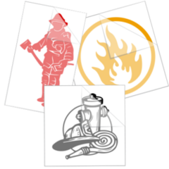 Firefighter Fireman Stickers