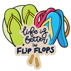 Flip Flop Stickers Thumbnail