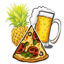 Food and Beverage Stickers