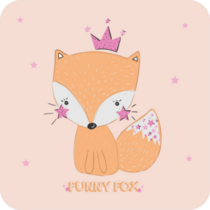 Fox Princess Sticker