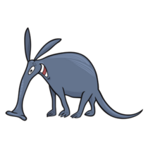 Funny Aardvark Sticker