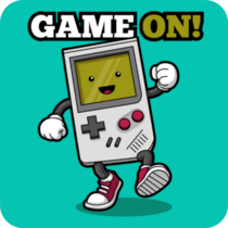 Game On Gameboy Sticker