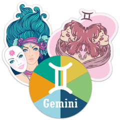 Gemini Stickers