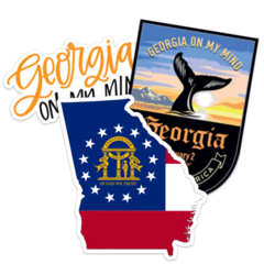 Georgia Stickers