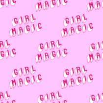 Girl Magic Sticker