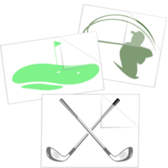 Golf Stickers