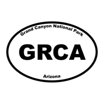 Grand Canyon National Park Oval Sticker