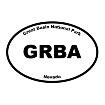 Great Basin National Park Oval Sticker