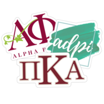 Greek Sorority & Fraternity Stickers