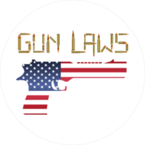 Gun Laws American Flag Sticker