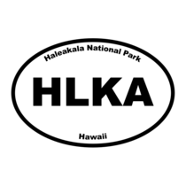 Haleakala National Park Oval Sticker