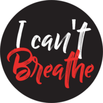 I Can't Breathe, Black Lives Matter Circle Sticker