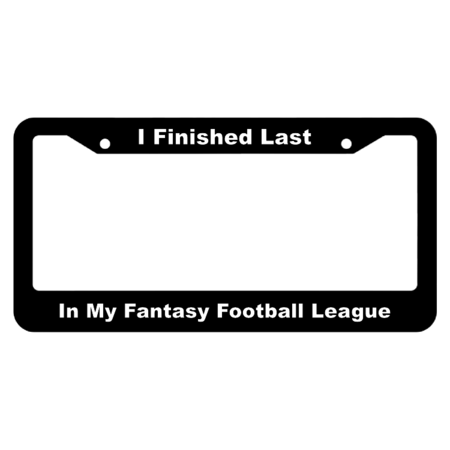 I Finished Last In My Fantasy Football League