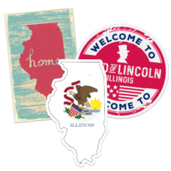 Illinois Stickers