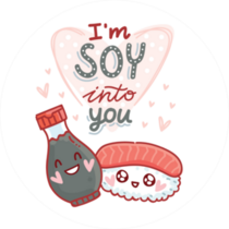 I'm Soy Into You Sticker