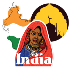 India Stickers