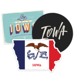 Iowa Stickers