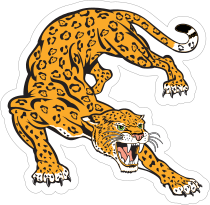 Jaguar Mascot Sticker