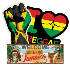 Jamaica Stickers