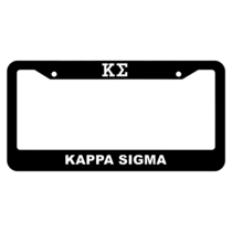 Kappa Sigma License Plate Frame