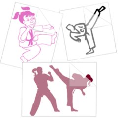 Karate Martial Arts Stickers