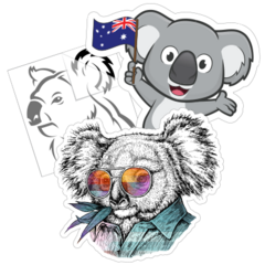 Koala Stickers