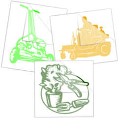 Landscaper Stickers