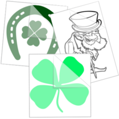 Leprechaun Stickers