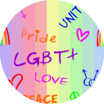 Lgbt+ Pride Colorful Pride Symbols Sticker