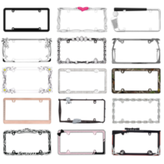 License Plate Frame Categories