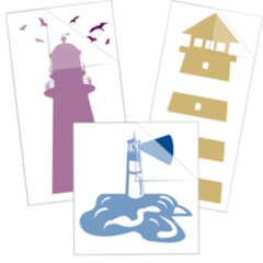 Lighthouse Stickers