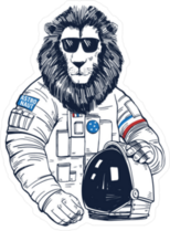 Lion Astronaut