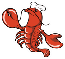 Lobster Wearing A Chef Hat Sticker