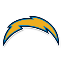 Los Angeles Chargers NFL Logo Sticker