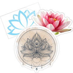 Lotus Flower Stickers