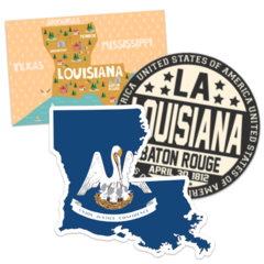 Louisiana Stickers