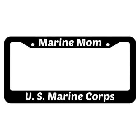 Marine Mom United States Marine Corps License Plate Frame