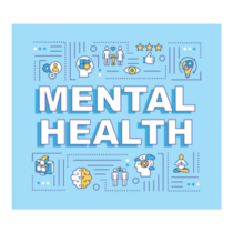 Mental Health Icons Sticker