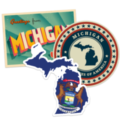 Michigan Stickers