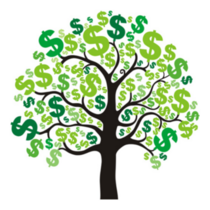 Money Tree Sticker