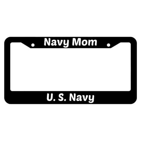 Navy Mom United States Navy License Plate Frame