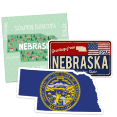 Nebraska Stickers