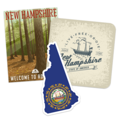 New Hampshire Stickers