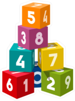 Number Blocks Sticker