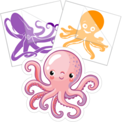 Octopus Stickers