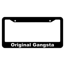 Original Gangsta License Plate Frame