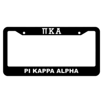 Pi Kappa Alpha License Plate Frame